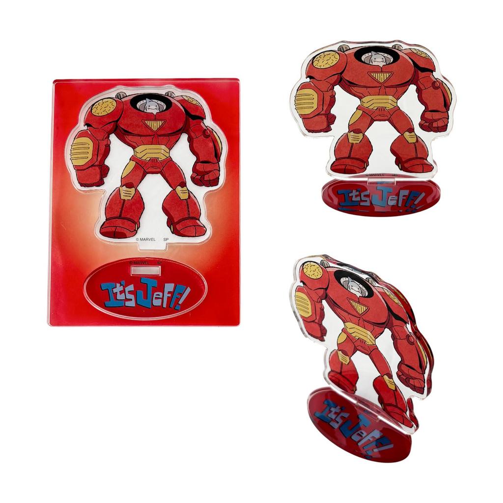 Small Planet Marvel Acrylic Blind Complete Set of 7 Rivals/Jeff/Costume Stand, Wrapped,