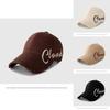 Stylish Black Duckbill Cap For Men And Women Featuring Embroidered Lettering Perfect For Summer Sun Protection