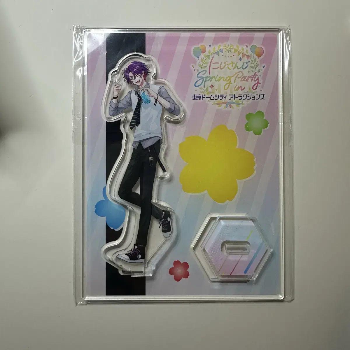 

Niji Sanji Amusement Park Collaboration Tdca Voltaction Watarai Hibari Acrylic Stand