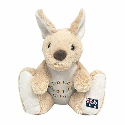 20cm Kangaroo Plush W/ Embroidery (Cairns)