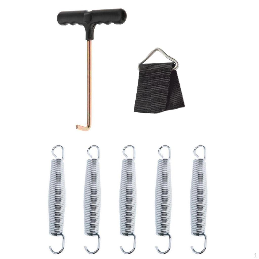 Příslušenství na pružiny trampolíny s hákem pro venkovní použití