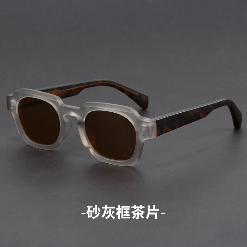 Square Polarized Sunglasses Men 2025 Luxury Brand Designer New Fashion Vintage Sun Glasses For Women Outdoor Car Driving Shades