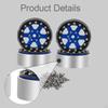 4 Pieces 1/18 1/24 RC Crawler Wheel Rims Accessories Easy to Install Direct Replaces Professional