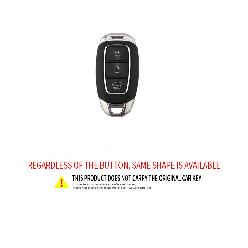 Styling Mouldings Car Remote Key Case Cover Protect Shell Bag For Hyundai I30 Ix35 KONA Encino Solaris Azera Grandeur Ig Accent