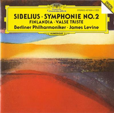 CD SIBELIUS, LEVINE; BERLIN PHILHARMON - Sibelius: Symphony No. 2  4378282 Deutsche Grammo Europe Classical Used