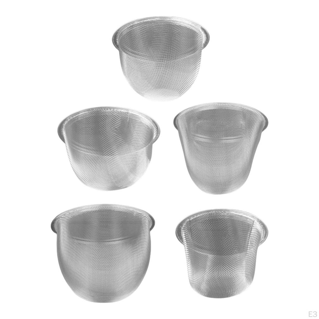 Stainless Steel Mesh Tea Infuser Multifunction Creative Sturdy Insert Portable Reusable Fine