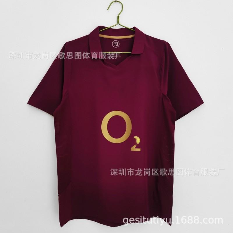Retro Football Jersey Men Vintage Soccer Shirt Sports Training Top