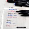 Gee Waterproof Oil-Based Marker for Optical Lenses, Glass Coating, and Waterproof Film, 0.3mm Nib
