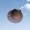 Solid Color Sunshade Cap UV Protection Bucket Sunhat Simple Women's Straw Hat  Outdoor