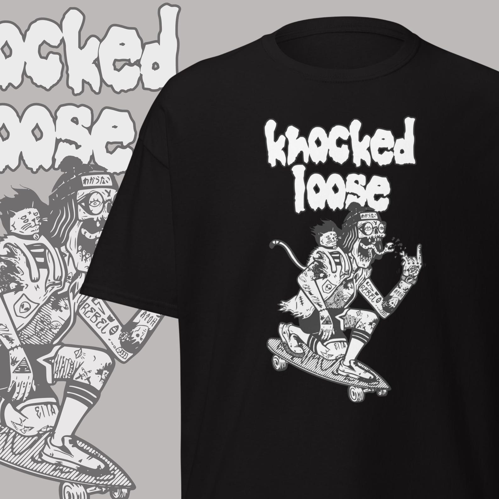 Knocked Loose T-Shirt: Hardcore Punk Music Tee 2XL