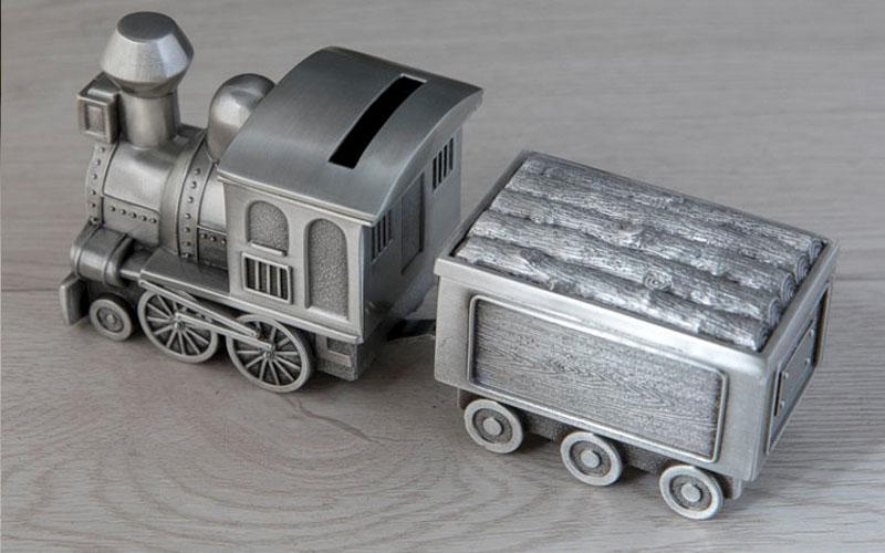 Винтажная металлическая копилка-поезд Креативная копилка в форме поезда Копилка Шкатулка для украшений Подарки на День святого Валентина для мальчика