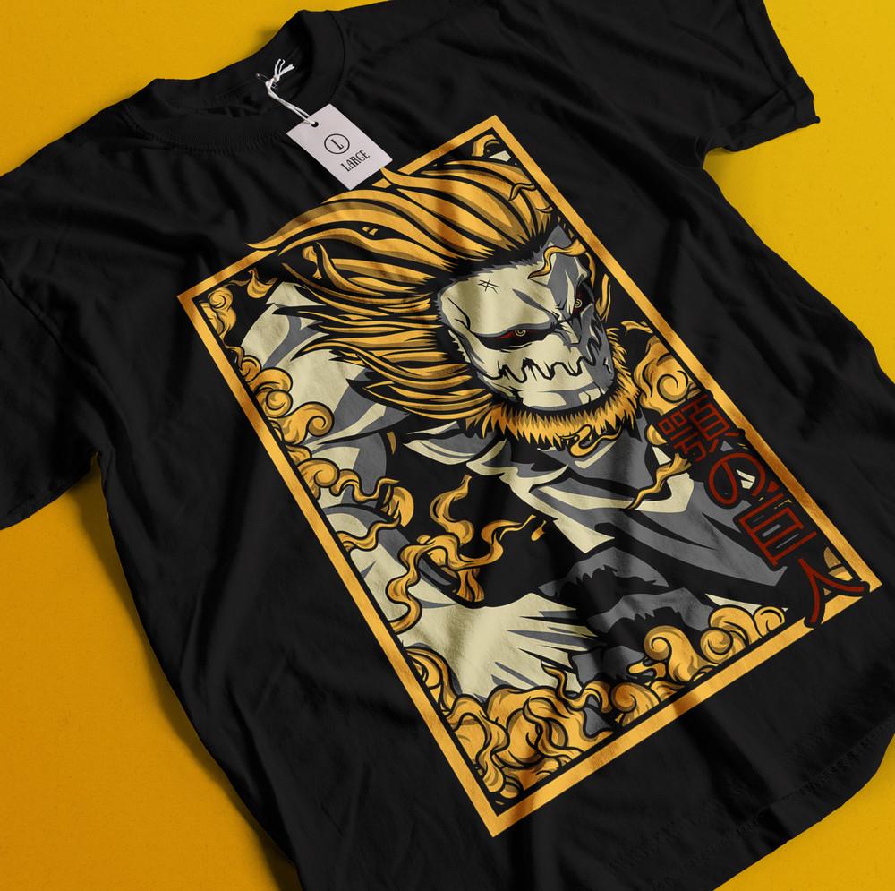 

Attack On Titan Shirt Jaw Tshirt Levi T-Shirt Eren Mikasa Hange Erwin AOT Anime 2XL