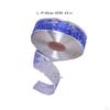 Christmas Ribbon Decorative 100yds Length 5cm Wide Wired Edge Ribbons Festival Gift Wrapping