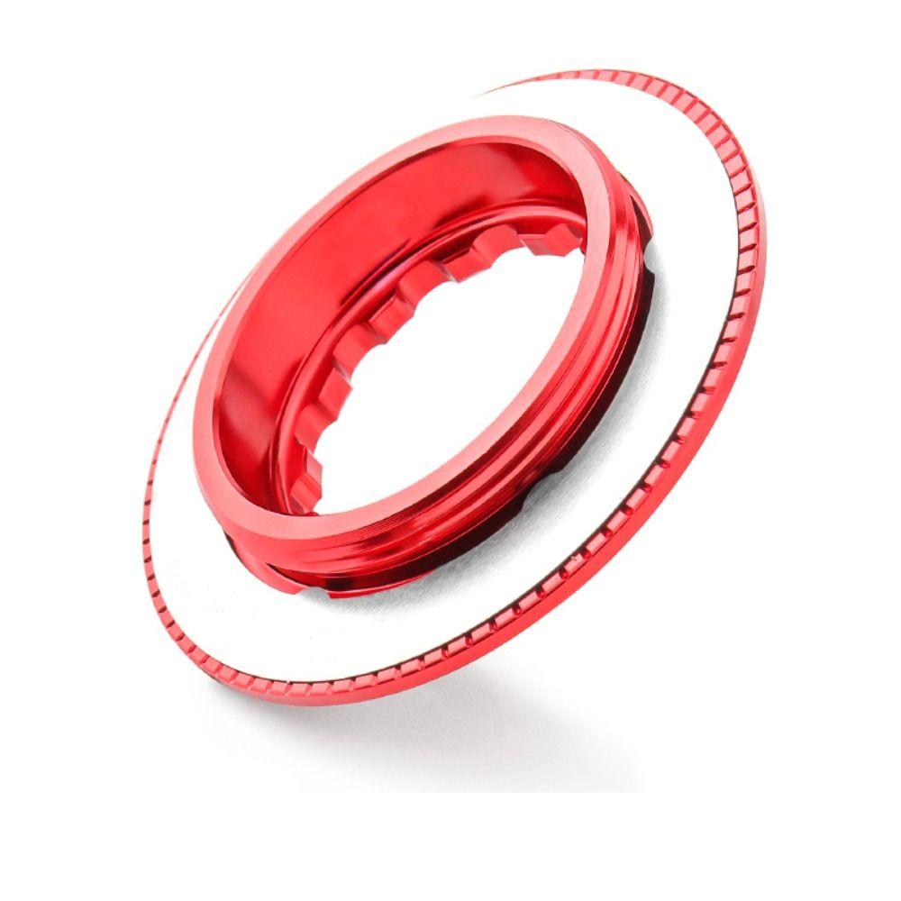 Kit Middle Lock Cover Bike Flywheel Lock Cover Bike Center Lock Cover Bicycle Center Lock Cap