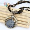 SUMENG 2024 Collana Vintage Gioielli Moda Popolare Stile Retrò Boemo Multistrato Catena di Perline Grani di Cristallo Ciondolo