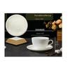 Kalan Si Ceramic Coffee Cup and Saucer