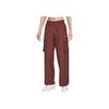 Nike Sportswear Everything Woven Solid Mid-Rise Straight Leg Cargo Pants Women Pants Dark-Team-Red White HM6977-619