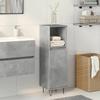 VidaXL Bathroom Cabinet Concrete Grey 30x30x100 Cm 857207
