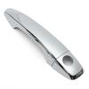 Car Decoration Door Handle Cover For Toyota Sienna XL30 2011- All Model Chrome Silver Cars Accessories Exterior Styling