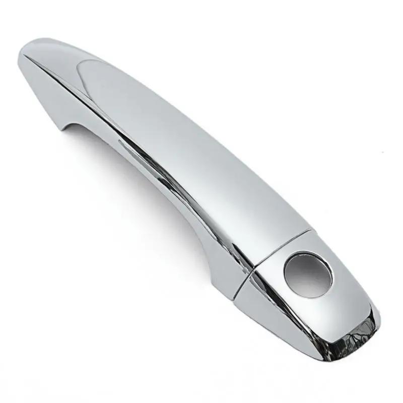 Car Decoration Door Handle Cover For Toyota Sienna XL30 2011- All Model Chrome Silver Cars Accessories Exterior Styling