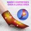 Heated Ankle Massager 3 Heating Modes & Timer Function Achilles Tendonitis Relief Sprain Recovery Sports Ankle Sprain Stabilizer