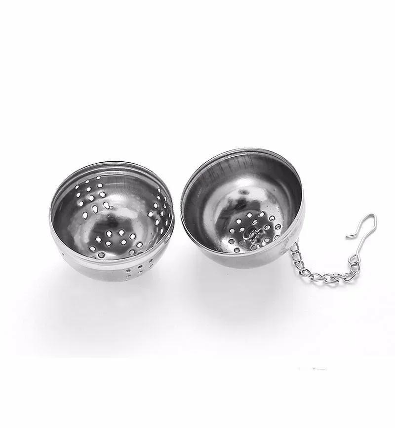 1/2Pcs Stainless Steel Ball Ball Soup Seasoning Tea Flavor Hot Pot Leakage Kitchen Gadget Tea Accessories Tea Infuser