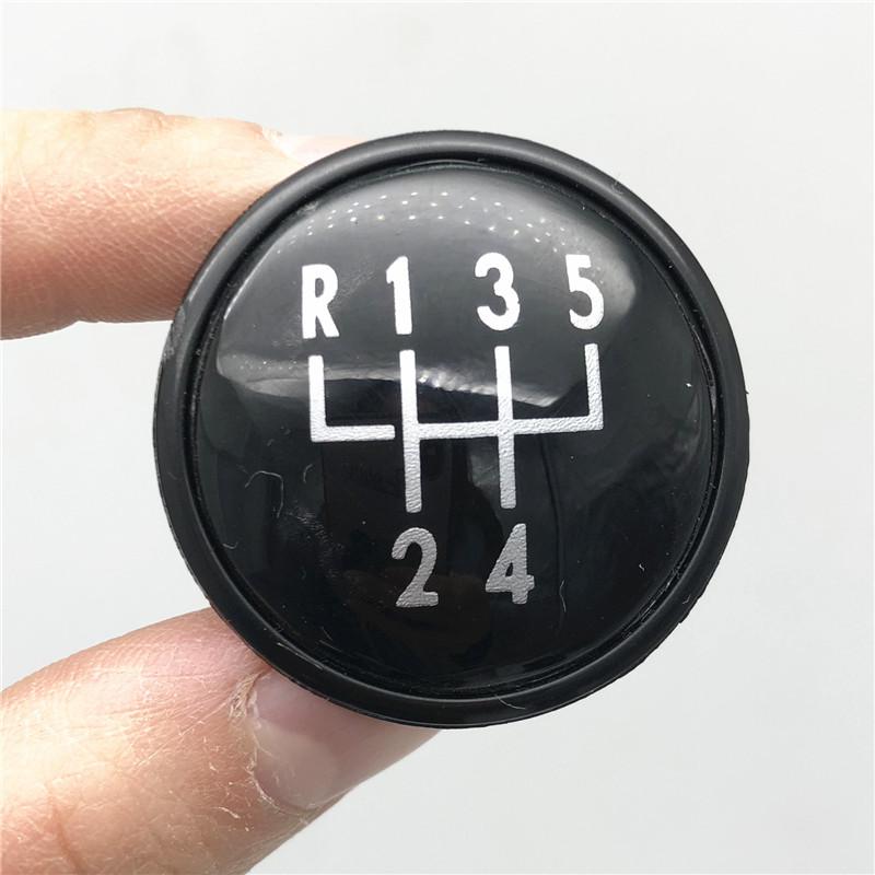 5/6 Speed Gear Shift Knob Cap Speed Number Emblem Badge Cover for VW Volkswagen Golf Jetta MK3 MK4 GTI MK4 Bora LUPO POLO SEAT IBIZA CADDY