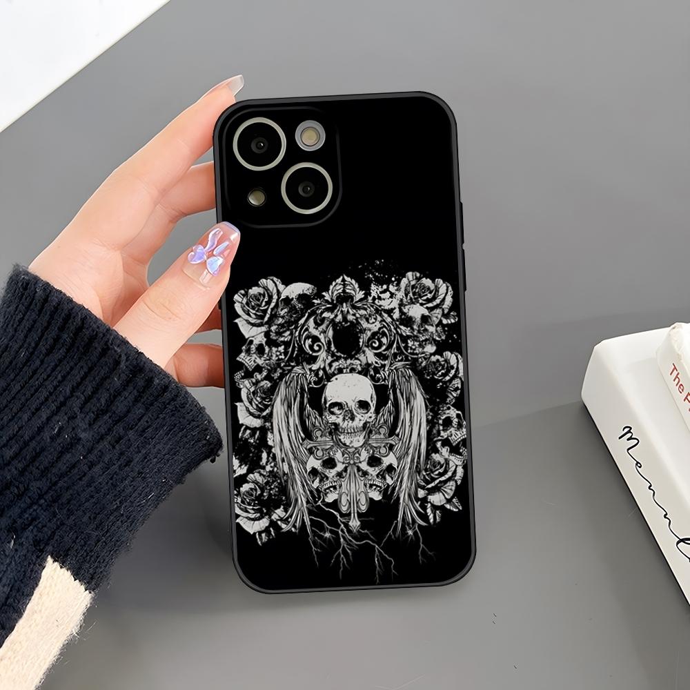 Cool Gothic Sculpture Girl Phone Case For Iphone 16 Plus 15 14 Pro Max 13 Mini 11 12 Xr X Xs 6 7 8 SE Plus Back Cover