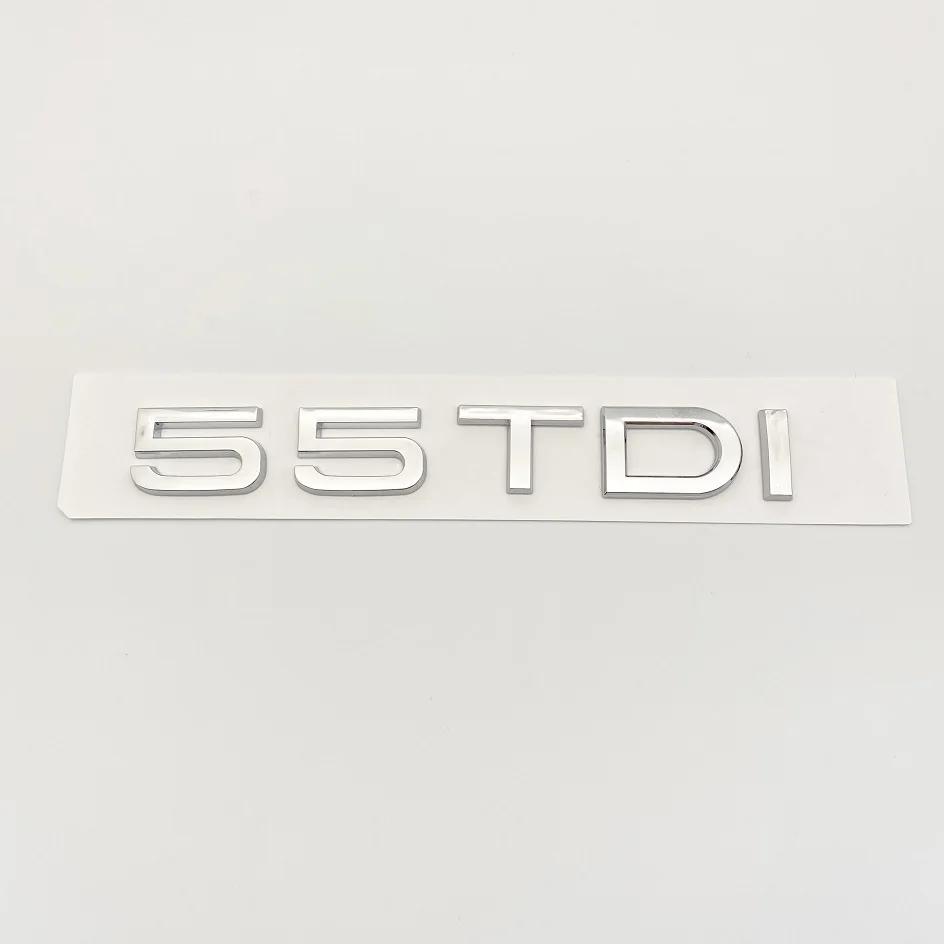 ABS 3D Letters 2.0TDI 2.5TDI 3.0TDI 35TDI 40TDI 45TDI 50TDI Emblem for Audi A1 A3 A4 A5 A6 A7 A8 Q2 Q3 Q5 Q7 Car Trunk Sticker