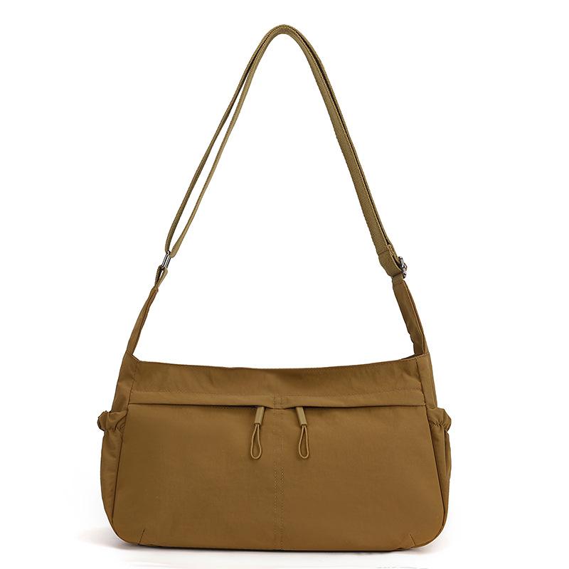 Japanese Fashion Commuter Ladies Shoulder Bag Large Capacity New Joker Tote Bag Nylon Lightweight Niche Crossbody Bag