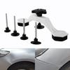 Qiilu Auto Body Dent Removal Tools Kit, Dent Repair Kits Dent Puller Bridge Dent Removal Tools, Puller & Glue Pulling Tabs