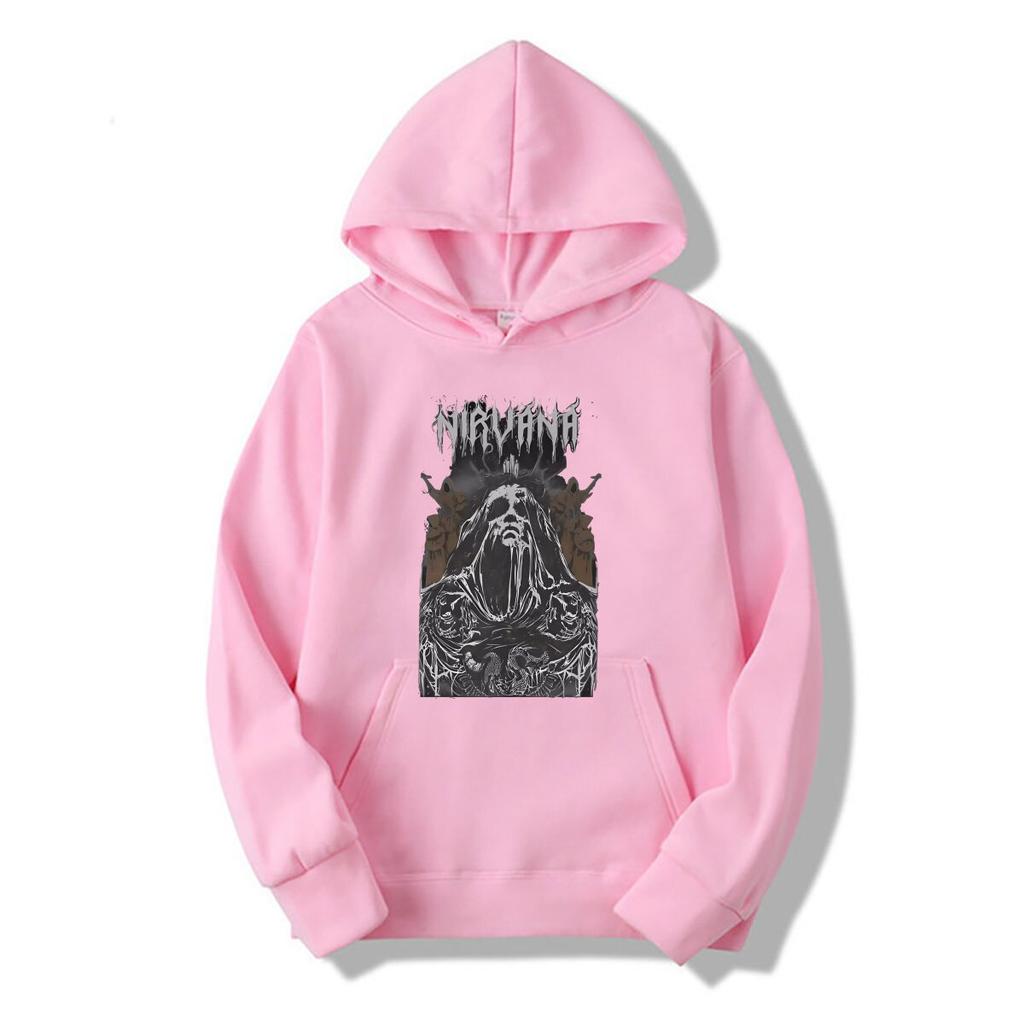 Washed hoodies Rock Band Legend 80s Hip Hop Cool hoodies Oversize Nirvane long Sleeve Graphic Tops hoodies