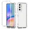 Dla Samsung Galaxy A25 5G (Światowy) (161.0mm) Etui Akrylowe TPU Przezroczyste Pokrowiec na Telefon z Filmem Drukowanym Laserowo