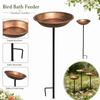 Large Capacity Bird Feeding Station Wide Mouth Bird Drinking Cup  Outdoor Bird Bath