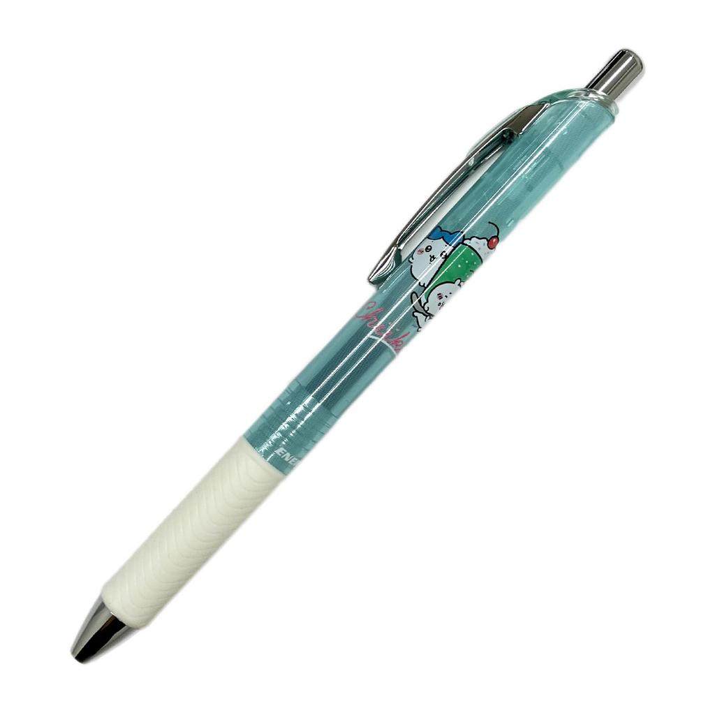 Kamiojapan Chiikawa Energel Gel Ink Ballpoint Cream 213835 Pen, 0.5, Soda,