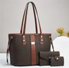3 Piece Set Luxury Brand Designer Women's Handbag Large Capacity Commuting Tote Bag Classic Retro Shoulder Bag