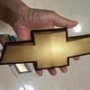 Chevrolet Captiva 2006 2007 2008 2009 2010 2011 İçin Chevy Amblemi Captiva Ön Izgara Bronz Bowtie Arka Bagaj Kapağı Gövde Amblemi