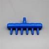 10Pcs Plastic Aquarium Air Splitter 4/5/8mm Oxygen Gas Diverter  for Fish Tank Air Pump Oxygenation