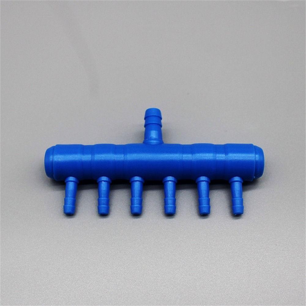 10Pcs Plastic Aquarium Air Splitter 4/5/8mm Oxygen Gas Diverter  for Fish Tank Air Pump Oxygenation