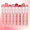Glitzernder Lipgloss, Spiegel, Wasserglanz, Lipglasur, Antihaft-Becher, wasserdicht, perlmuttartiger, feuchtigkeitsspendender Lippenbalsam