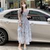 Women's Stylish Slim-Fit Summer Floral Dress with French Touch - 2026 Collection