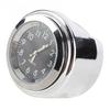 22‑25mm Universal Motorcycle Handlebar Clock Metal Mount Hand Grip Bar Dial Watch