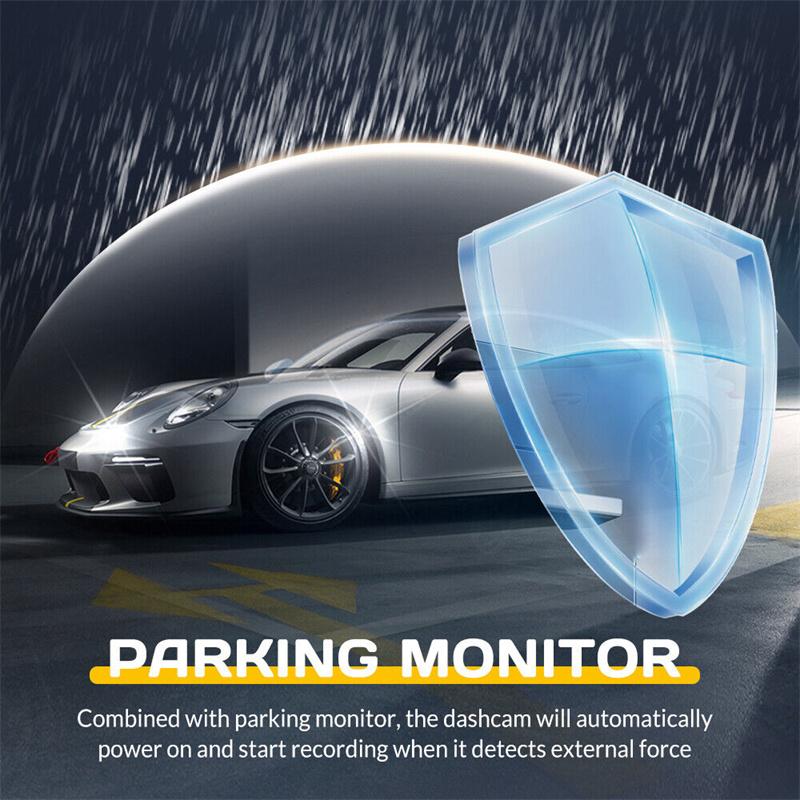 Hidden Dash Cam Wifi Hd 1080P Night Vision Car Mounted Phone Interface Parking Monitoring Recording High Resolution Video Footag
