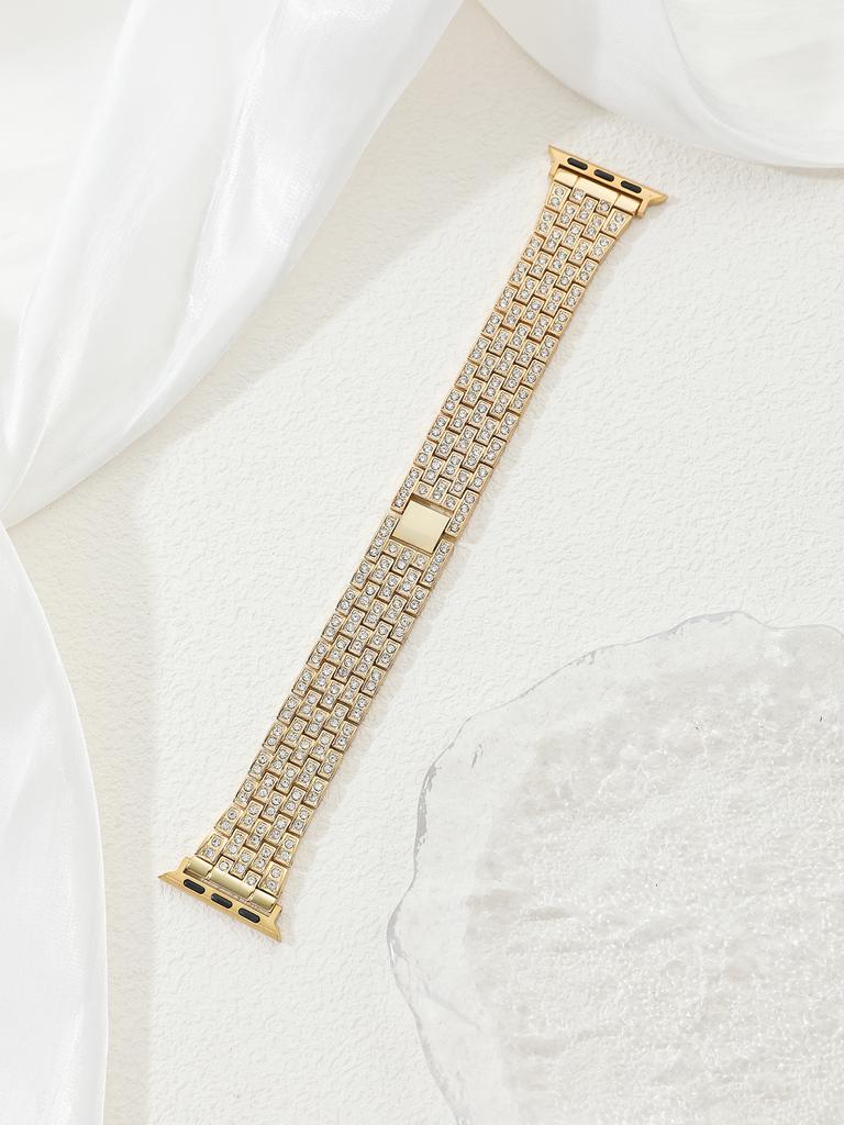 Classic Women Diamond Strap For Apple Watch Band 38mm 40mm 42mm 44mm Stainless Steel Bracelet For iWatch Ultra 49mm 41 45mm 9/8/7/6/5/43