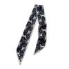 1Pc Silk Scarf Versatile Long Gift Ponytail Ribbon Temperament Bag Straps Soft Printed