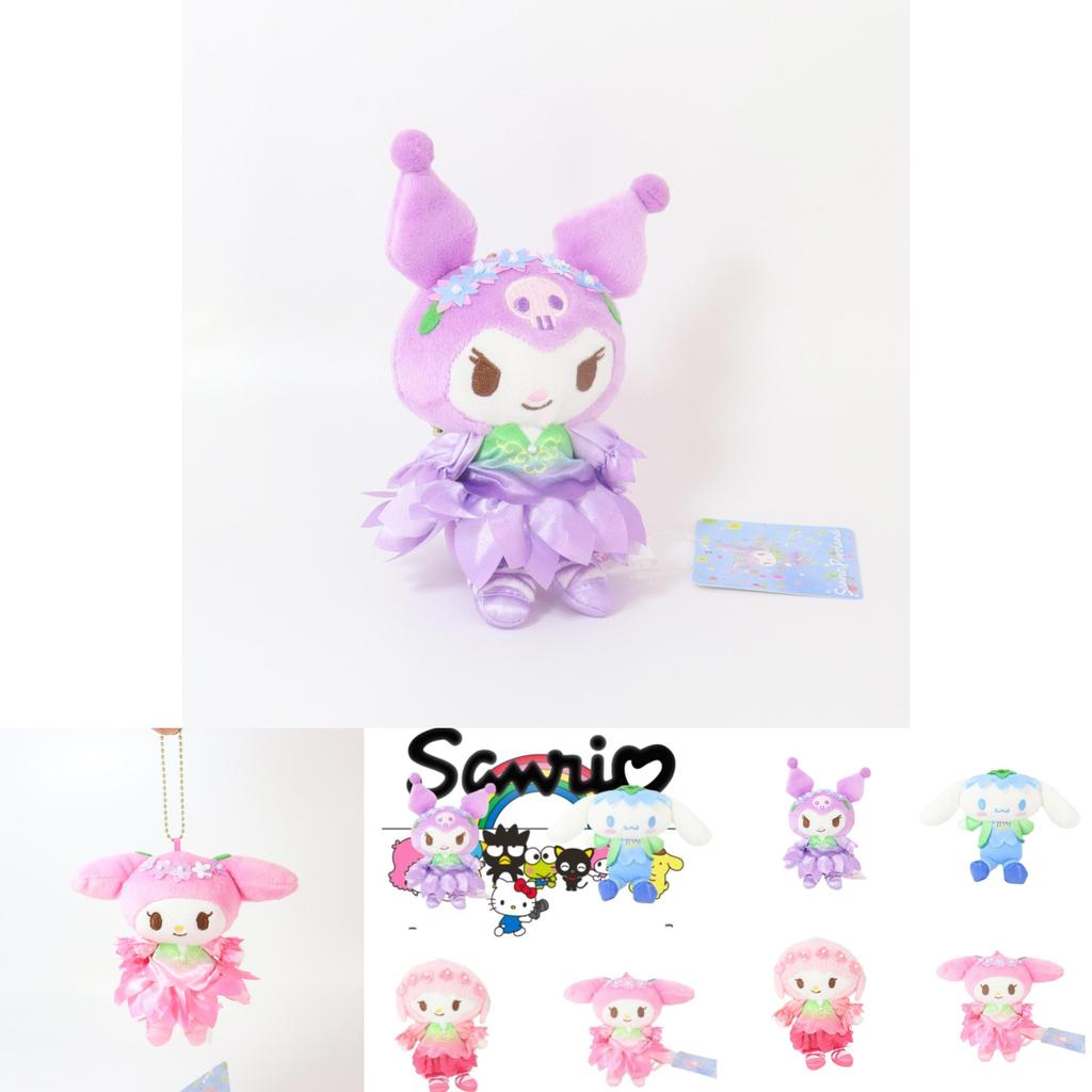 Kuromi Fairy Plush Bag Charm With Extra Soft Short Plush And Pp Cotton Filling**