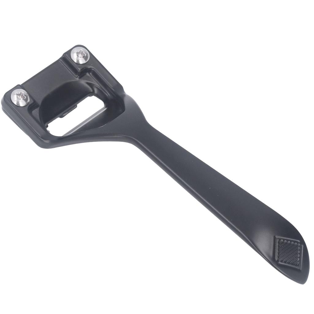 Leather Skiver 3 Blades Sturdy Durable Alloy Multipurpose Modern Black Portable Lightweight Leather Skiving Knife Black