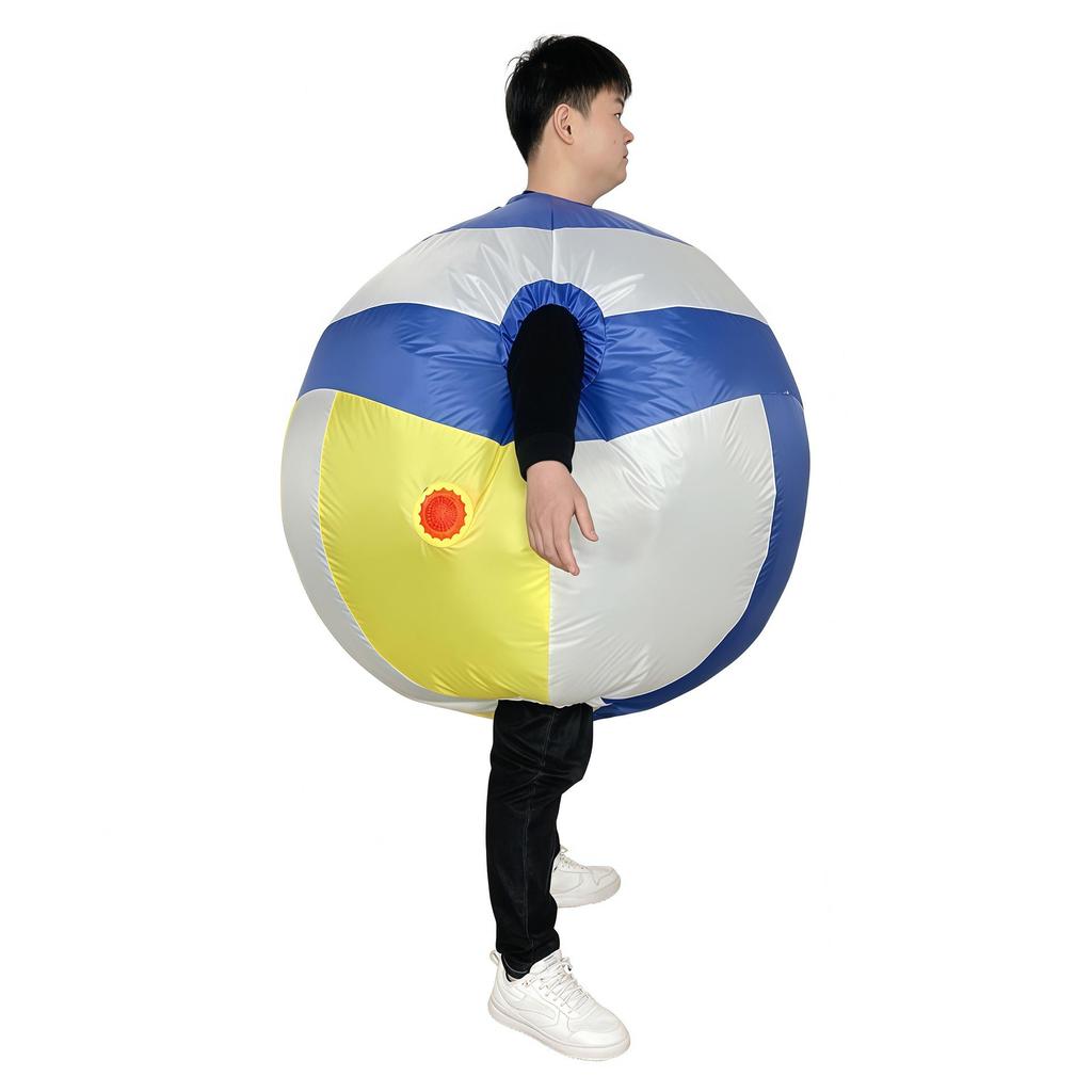 Cross-border Inflatable Volleyball Costume - Cartoon Sports Prop for Parties and Festivals