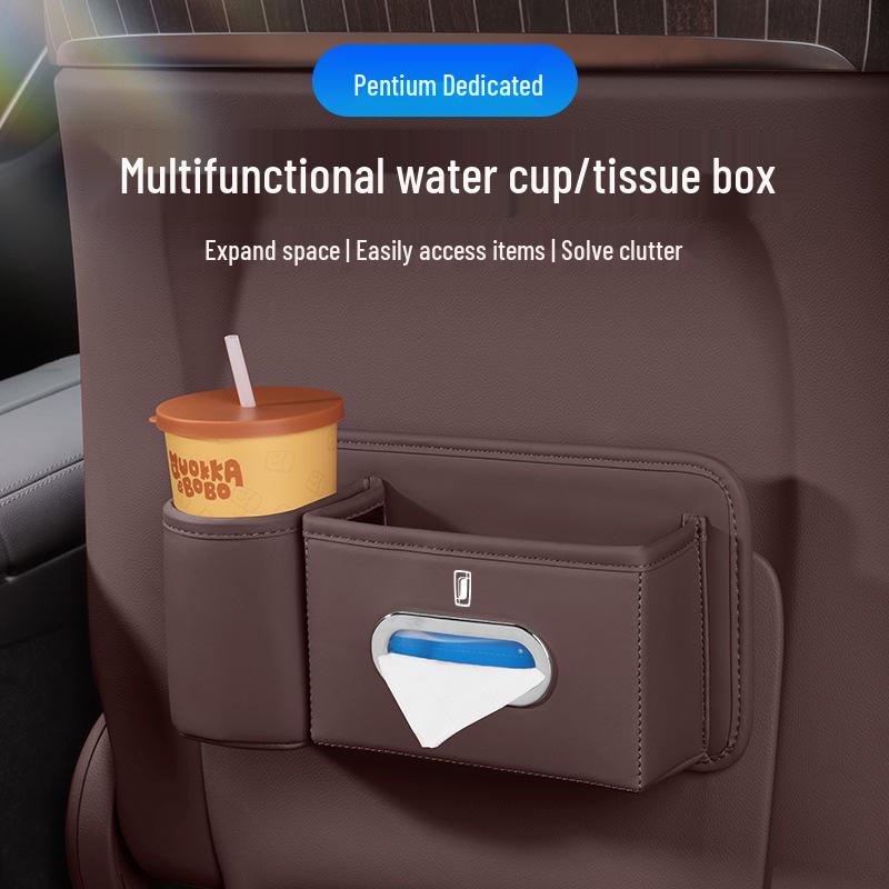 Multifunctional Car Cup Holder & Tissue Box for Besturn T77 T99 B50 B70 B30 X40