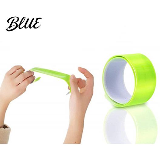Nighttime Cycling Reflector Reflective Wristband Automatic Adsorption Easy to Wear